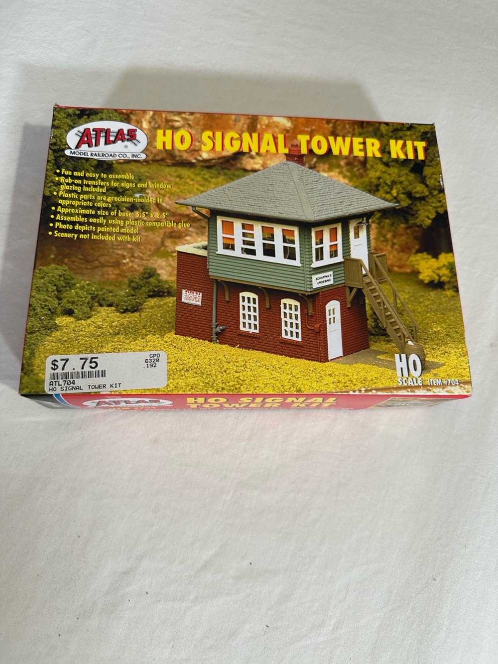 HO Signal Tower Kit Item #704 Atlas Model Railroad Co Inc
